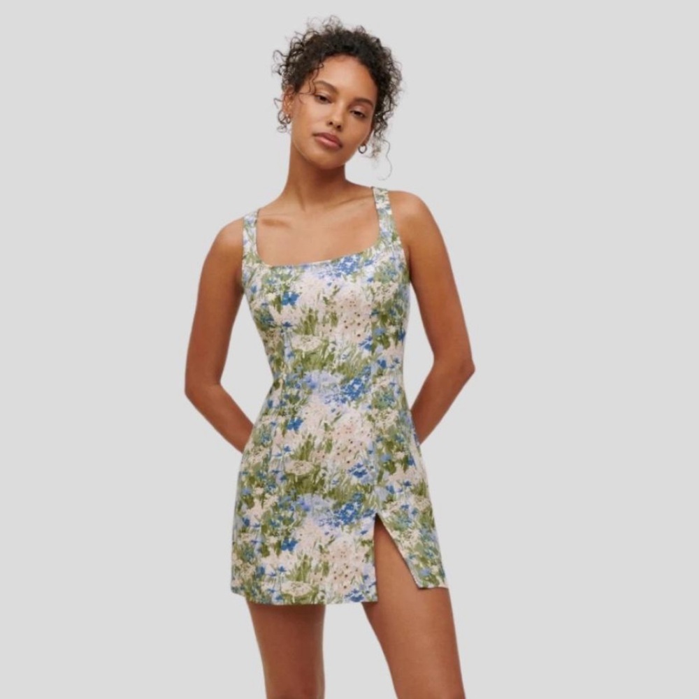 Reformation Noha Dress in Hillside
